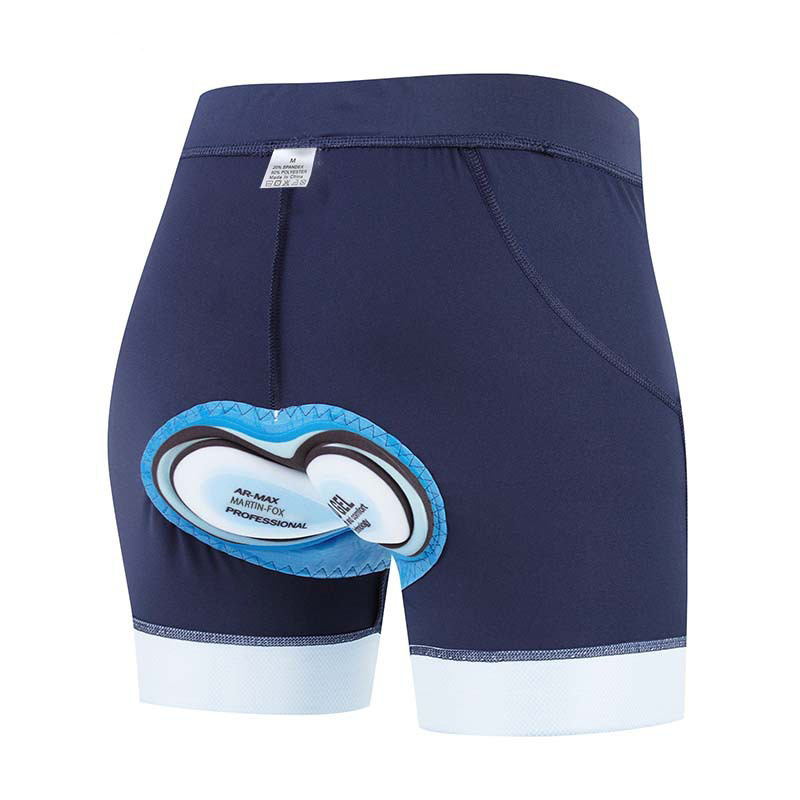 Padded Cycling Shorts 5D Gel - شورت ركوب الدراجات للنساء، قابل للتنفس