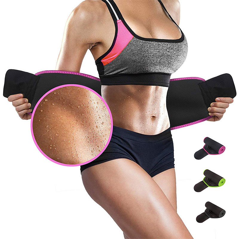 Sweat Waist Trainer Belt Neoprene - 1 قطعة الخصر المتقلب حزام فقدان