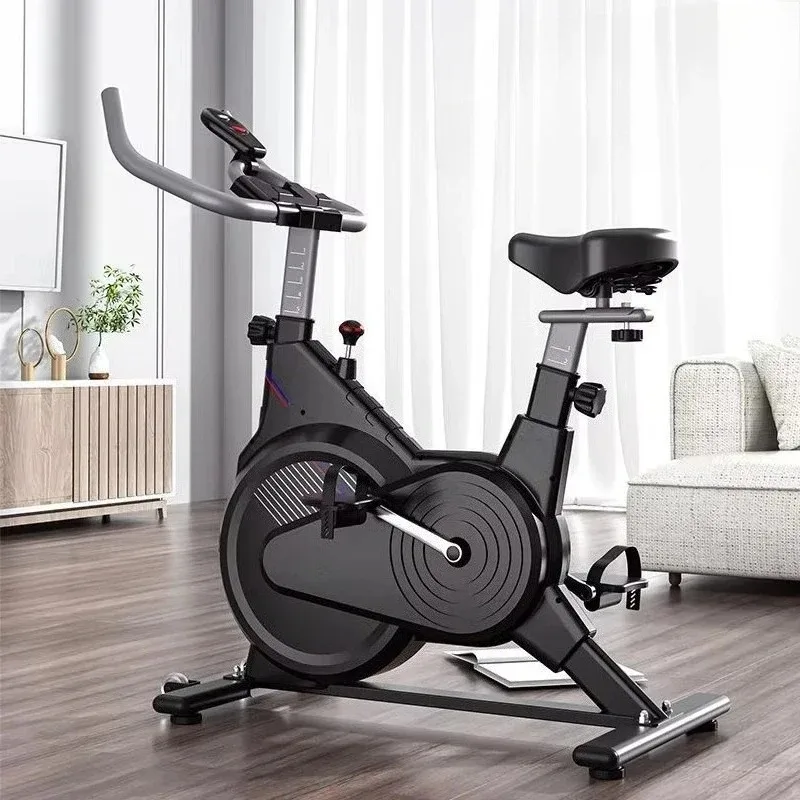 Exercise Bike Magnetic Resistance - دراجات تمارين رياضية باللونين الأسود والأبيض