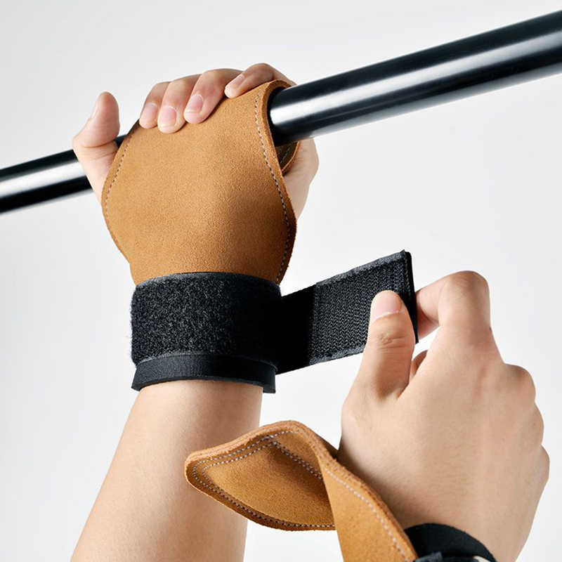 Wrist Wraps Weightlifting Support - طبقات مزدوجة مقاعد البدلاء الصحافة رفع