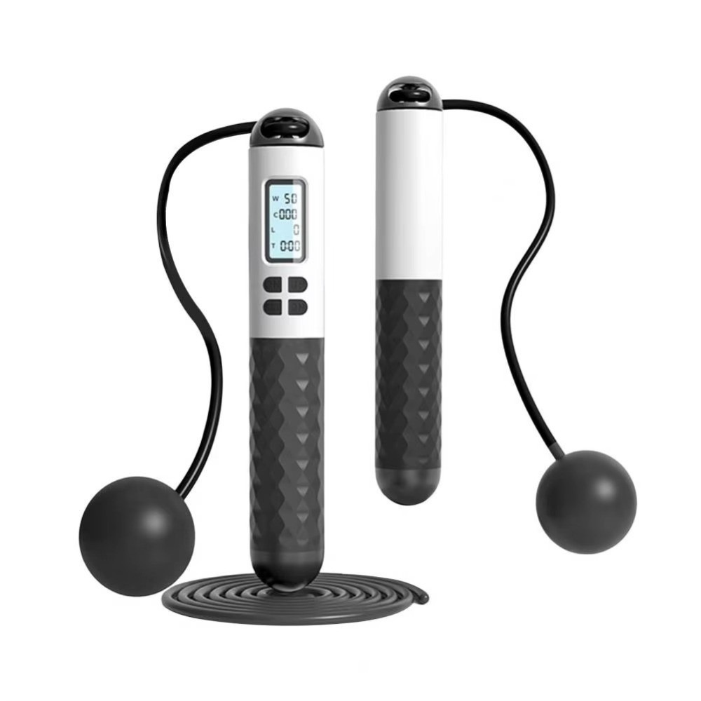 Smart Jump Rope Digital Counter - حبل قفز لاسلكي بدون حبال مضاد