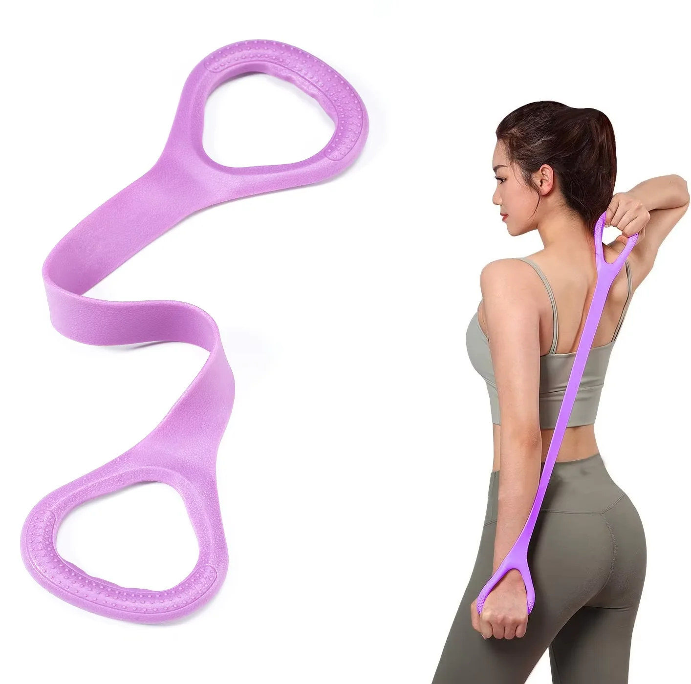 Pilates Bar Kit With Resistance Bands - اللياقة البدنية تجريب المقاومة الفرقة الذراع