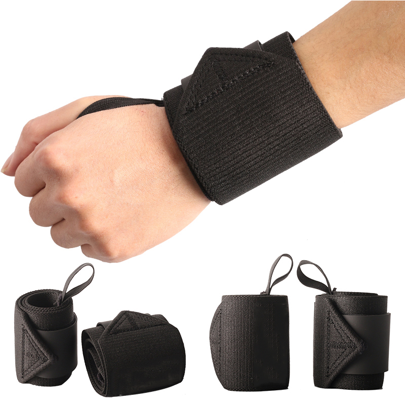 Wrist Wraps Weightlifting Support - دعامة معصم صلبة مبطنة لرفع الأثقال