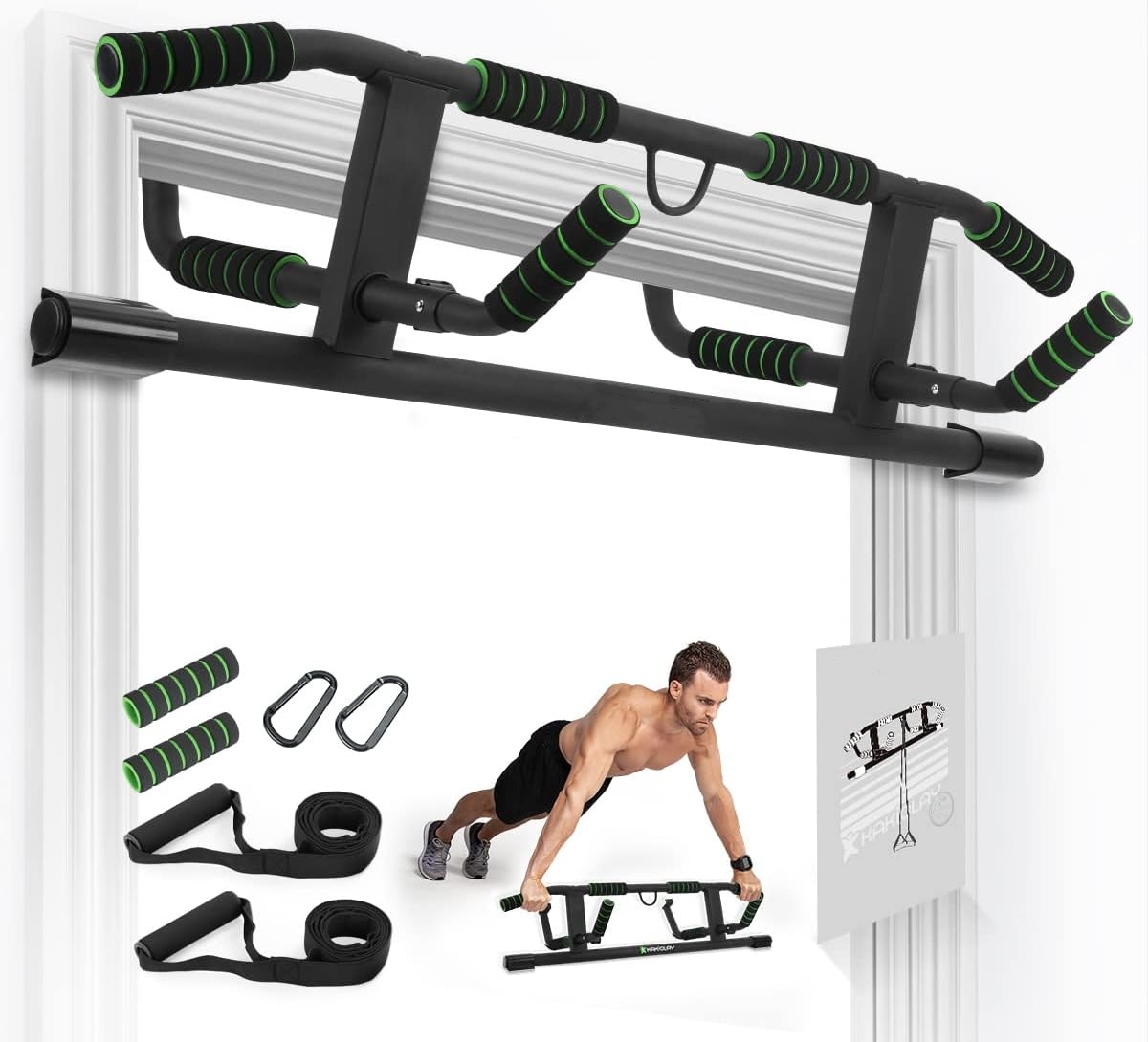 Door Pull Up Bar No Screw - بار سحب للباب بدون براغي، بار