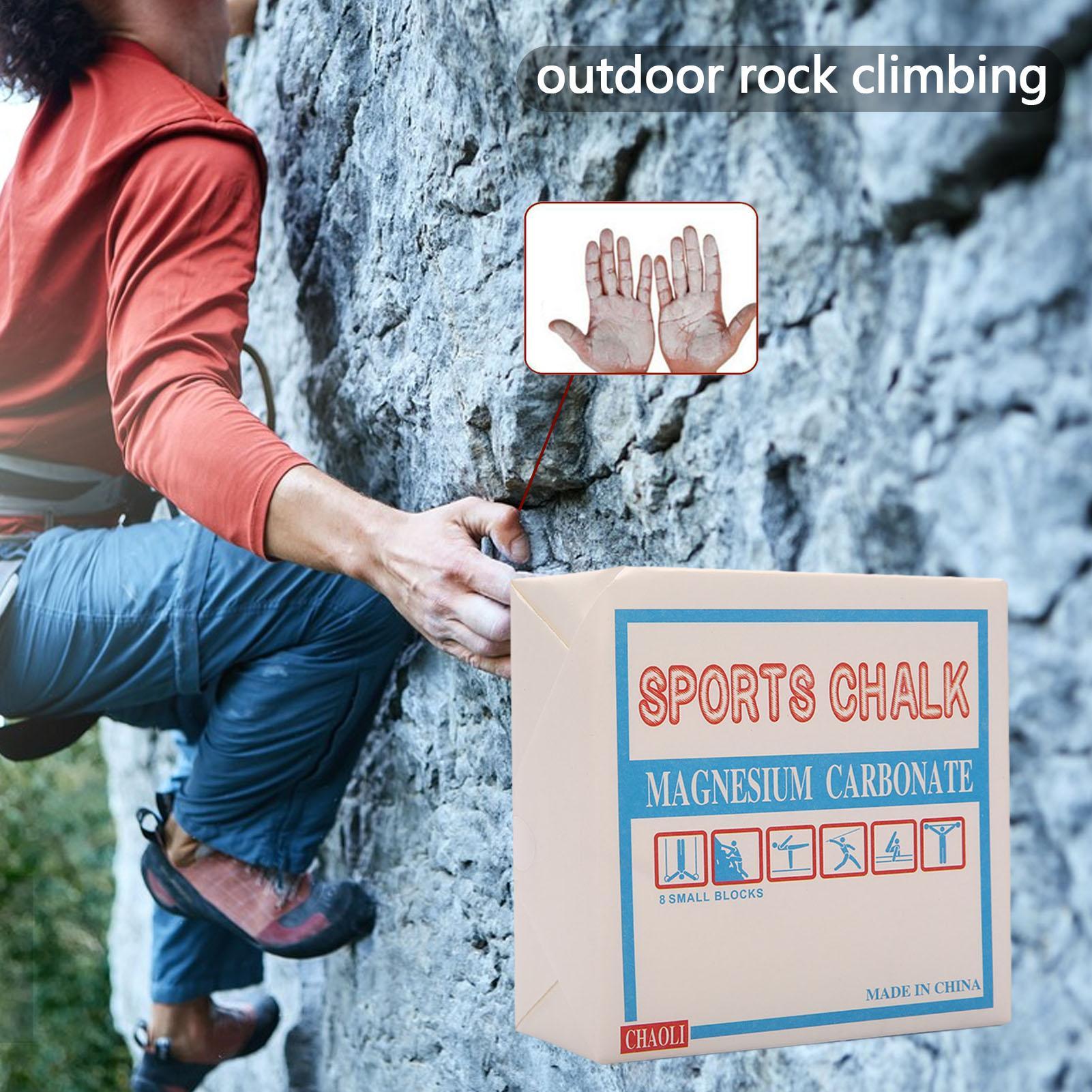 Gym Chalk Block Grip - مسحوق الطباشير الرياضي المقاوم للعرق لتمارين