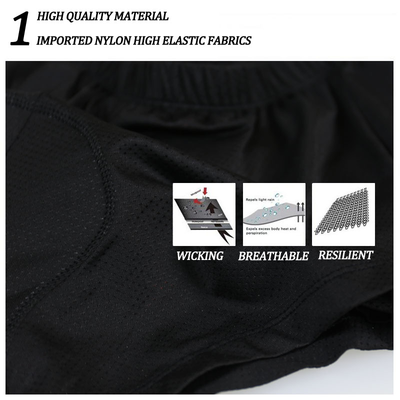 سروال ركوب الدراجات الجبلية لل - مراجعة Padded Cycling Shorts 5D Gel وسعره