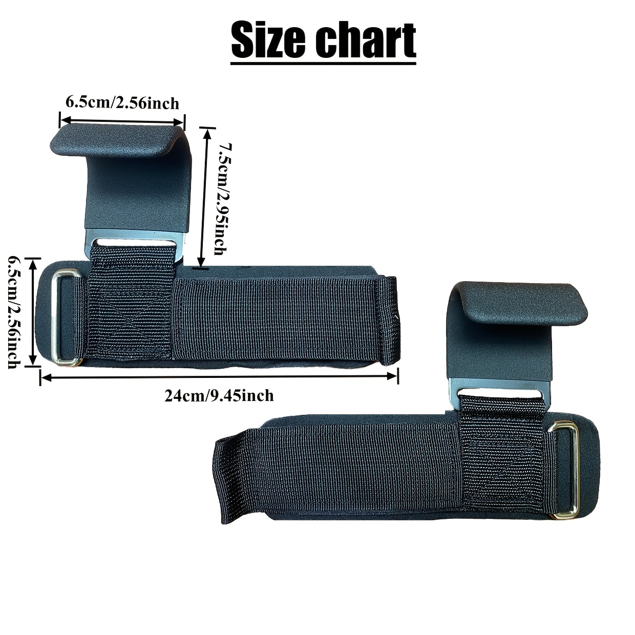 قفازات رفع الأثقال مع أحزمة مع - مراجعة Wrist Wraps Weightlifting Support وسعره
