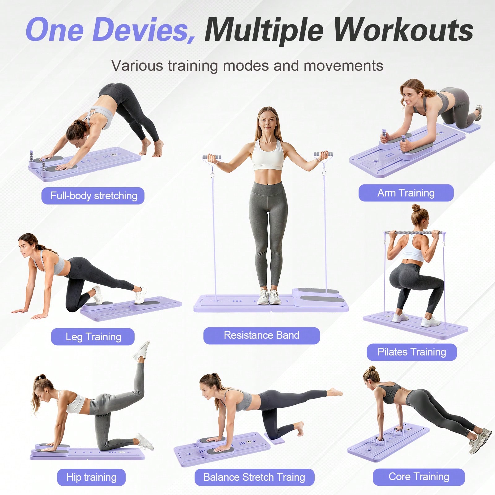 جهاز بيلاتس ريفورمر مع قضيب، ل - مراجعة Fitness Equipment وسعره