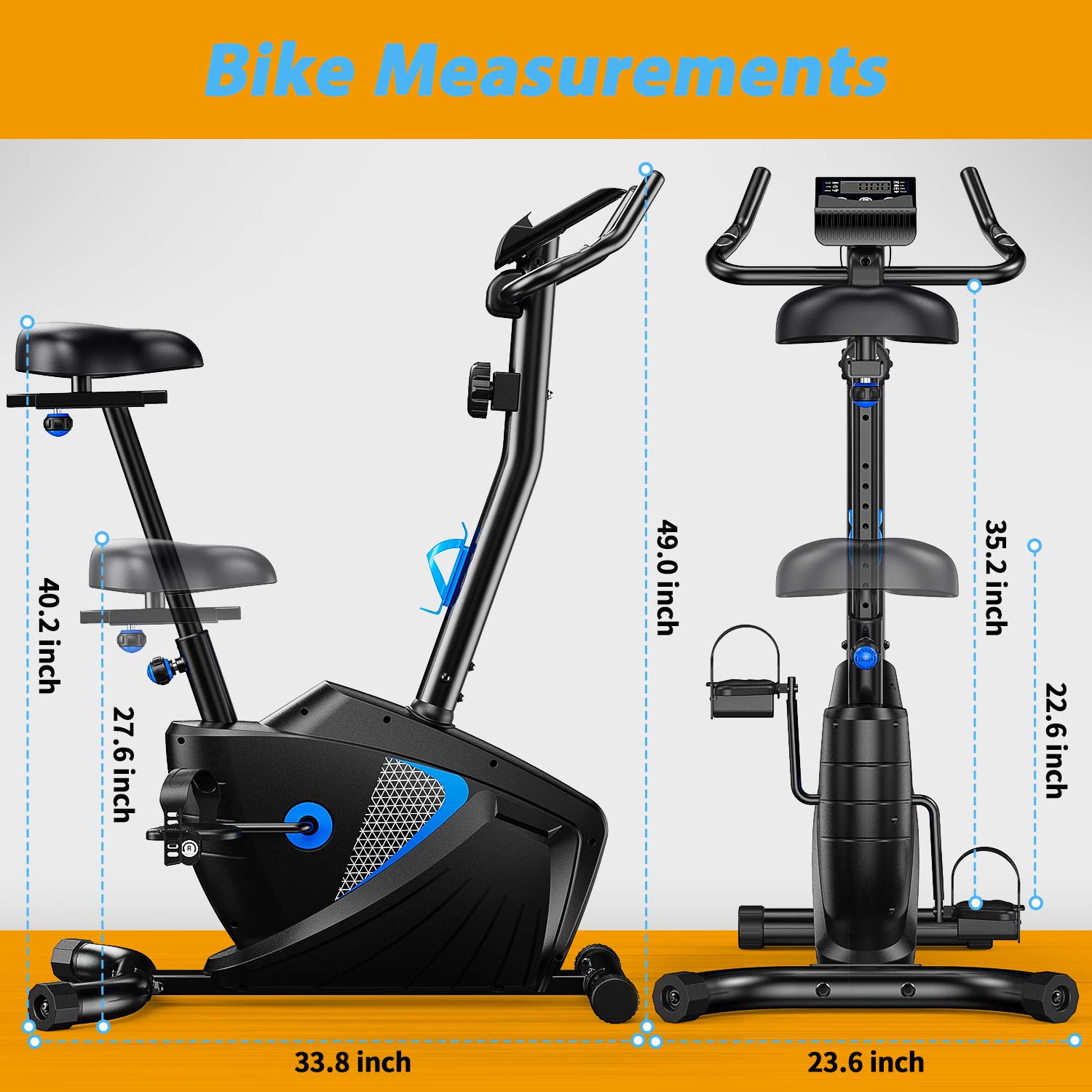 دراجة تمارين بمقاومة مغناطيسية - مراجعة Exercise Bike Magnetic Resistance وسعره