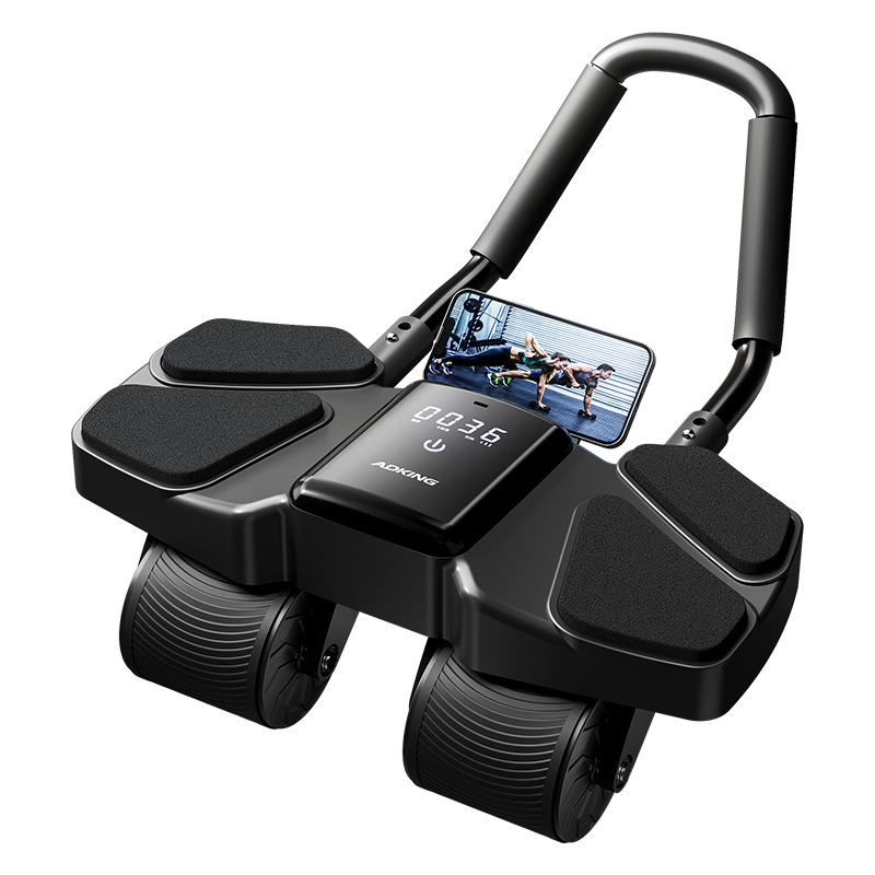 جهاز تدريب البطن المحمول بأربع - مراجعة Ab Roller Wheel With Elbow Support وسعره