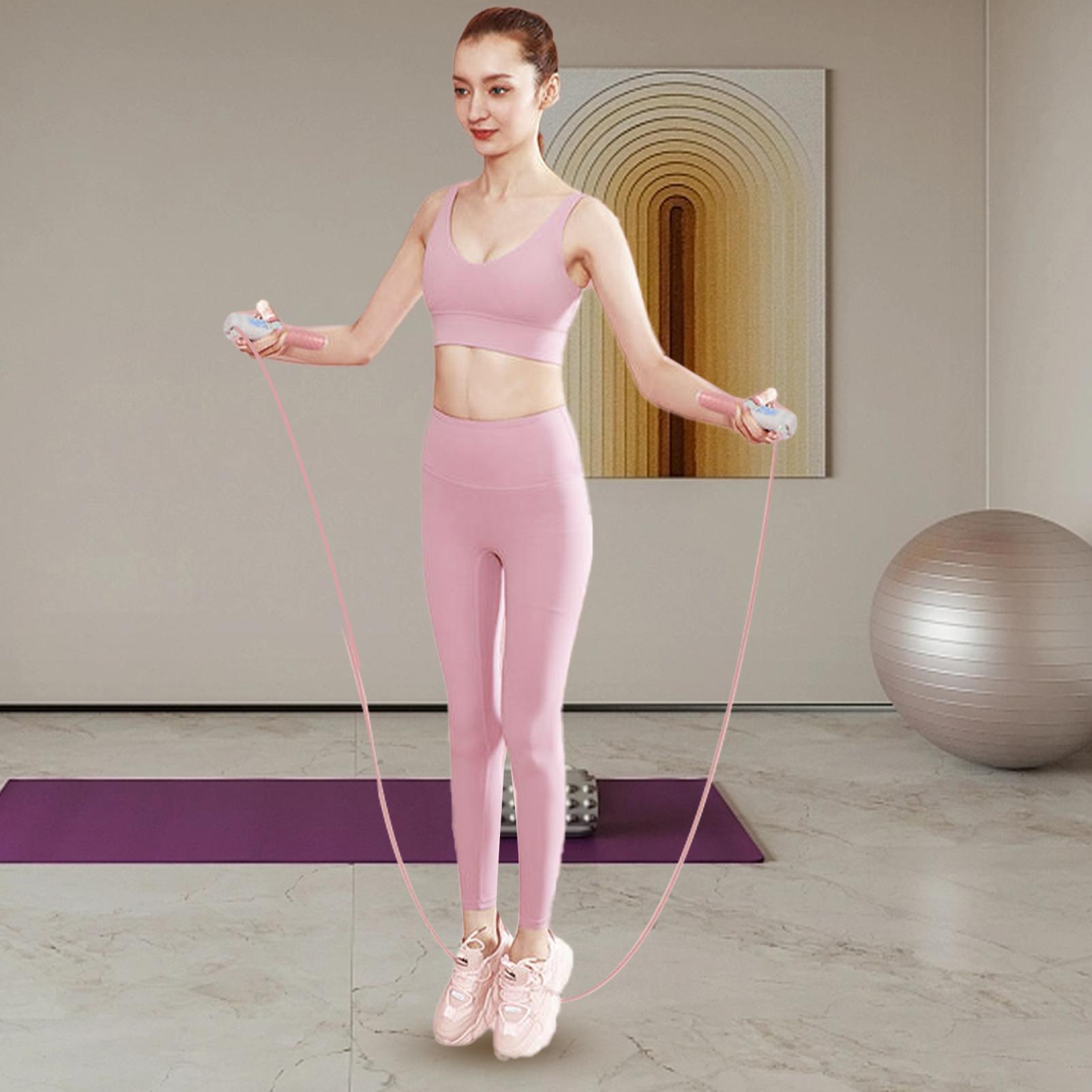 حبل القفز الرقمي مع حزام التدر - مراجعة Smart Jump Rope Digital Counter وسعره