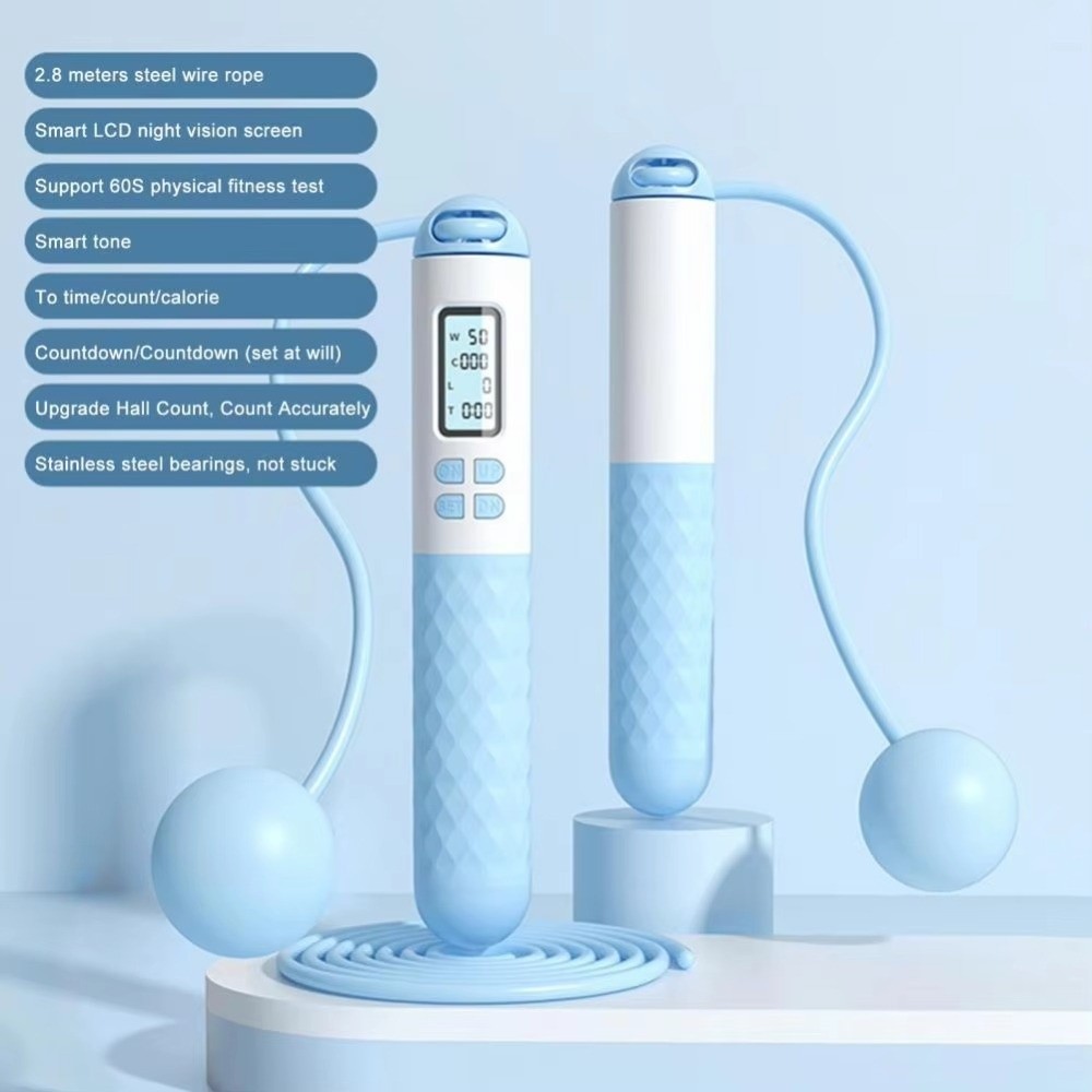 حبل قفز لاسلكي مفيد مع عداد، ح - مراجعة Smart Jump Rope Digital Counter وسعره