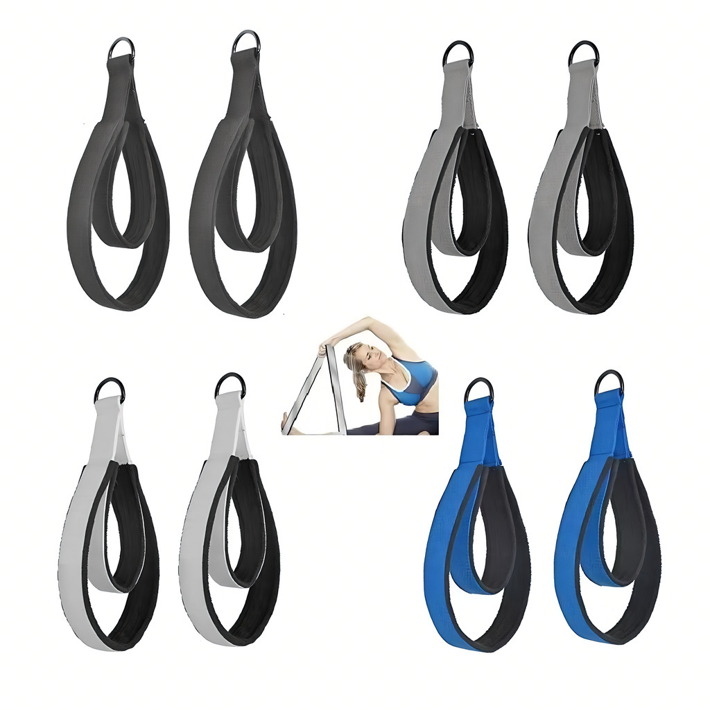حزام مطاطي مزدوج الحلقات لتمار - مراجعة Pilates Bar Kit With Resistance Bands وسعره