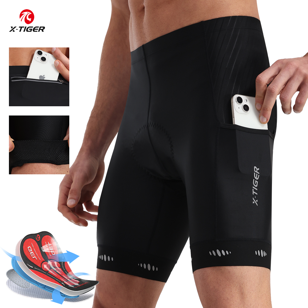 ركوب الدراجات للرجال شورت جيب  - مراجعة Padded Cycling Shorts 5D Gel وسعره