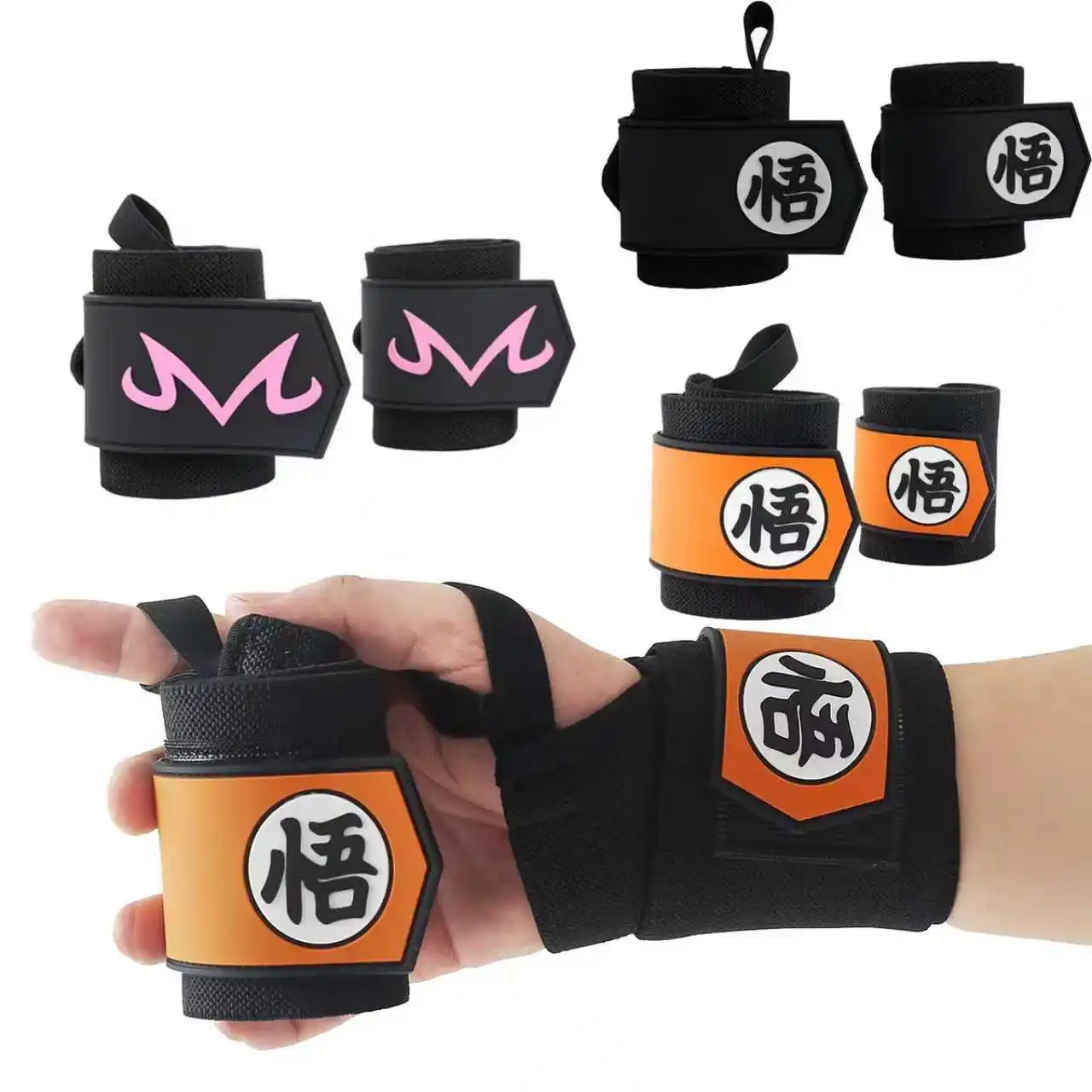 زوج واحد من أربطة المعصم الريا - مراجعة Wrist Wraps Weightlifting Support وسعره