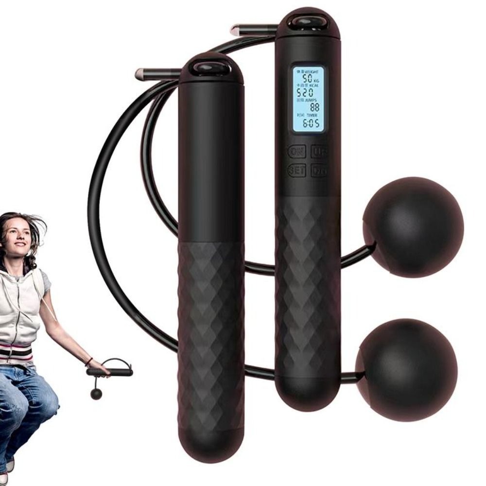 حبل قفز لاسلكي مفيد مع عداد، ح - مراجعة Smart Jump Rope Digital Counter وسعره