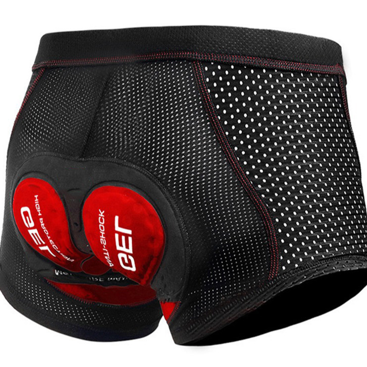 شورت ركوب الدراجات قابل للتنفس - مراجعة Padded Cycling Shorts 5D Gel وسعره