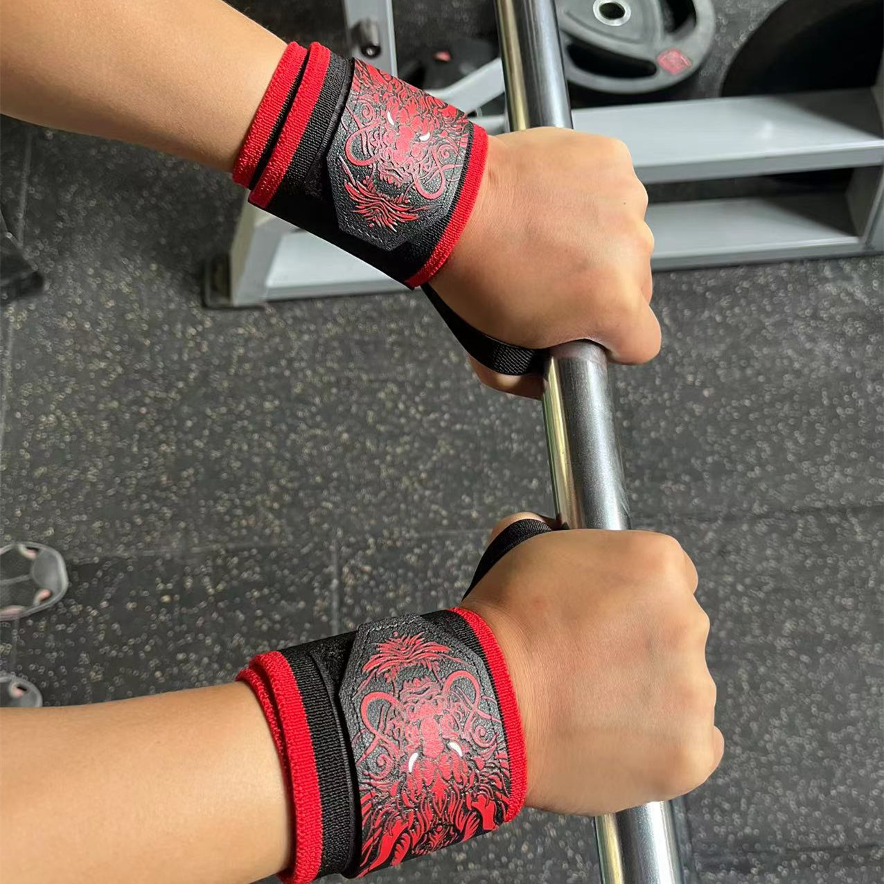 زوج واحد من أربطة المعصم الريا - مراجعة Wrist Wraps Weightlifting Support وسعره