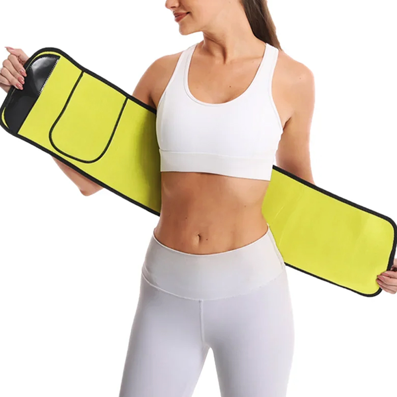 النساء الخصر المتقلب حزام سليم - مراجعة Sweat Waist Trainer Belt Neoprene وسعره