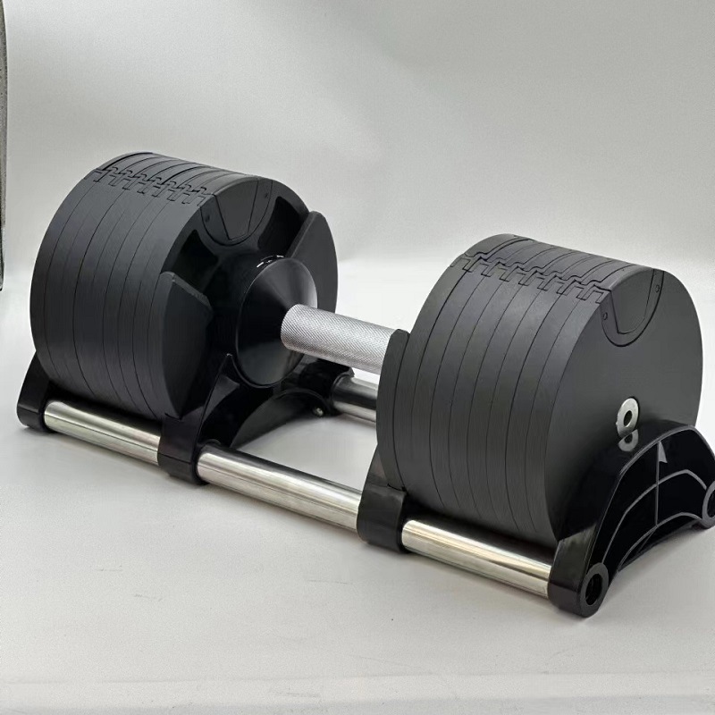 مجموعة أوزان قابلة للتعديل مع  - مراجعة Adjustable Dumbbell Pair 40Kg وسعره