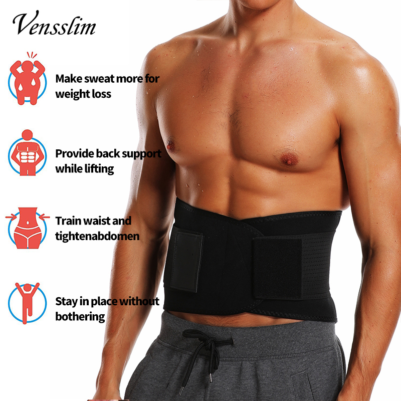 Vensslim التخسيس ضغط ساونا عرق - مراجعة Sweat Waist Trainer Belt Neoprene وسعره
