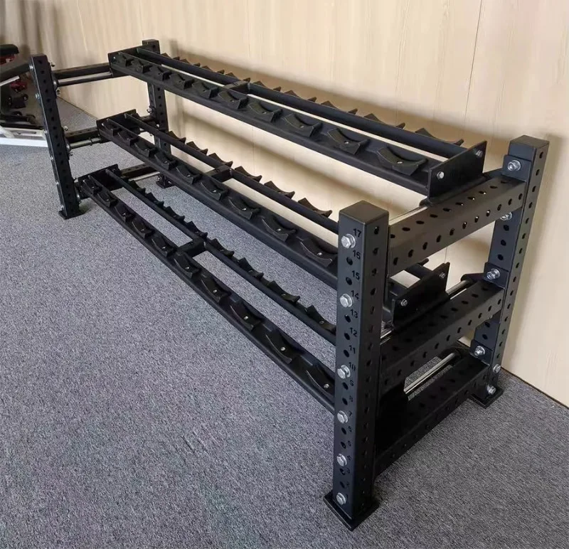 رف تخزين دمبلز تجاري - حل تخزي - مراجعة Fitness Equipment وسعره