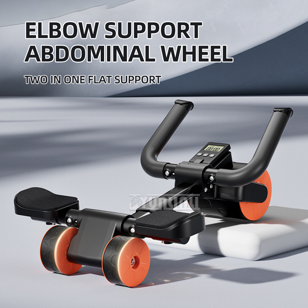 عجلة تمارين البطن متعددة الوظا - مراجعة Ab Roller Wheel With Elbow Support وسعره