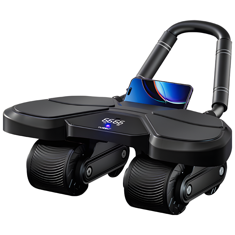 عجلة Ab باللون الأسود مع دعم ا - مراجعة Ab Roller Wheel With Elbow Support وسعره