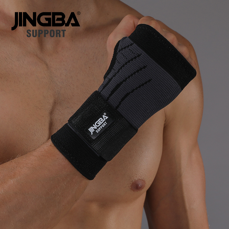 JINGBA دعم 1 قطعة لفافات اليدي - مراجعة Wrist Wraps Weightlifting Support وسعره