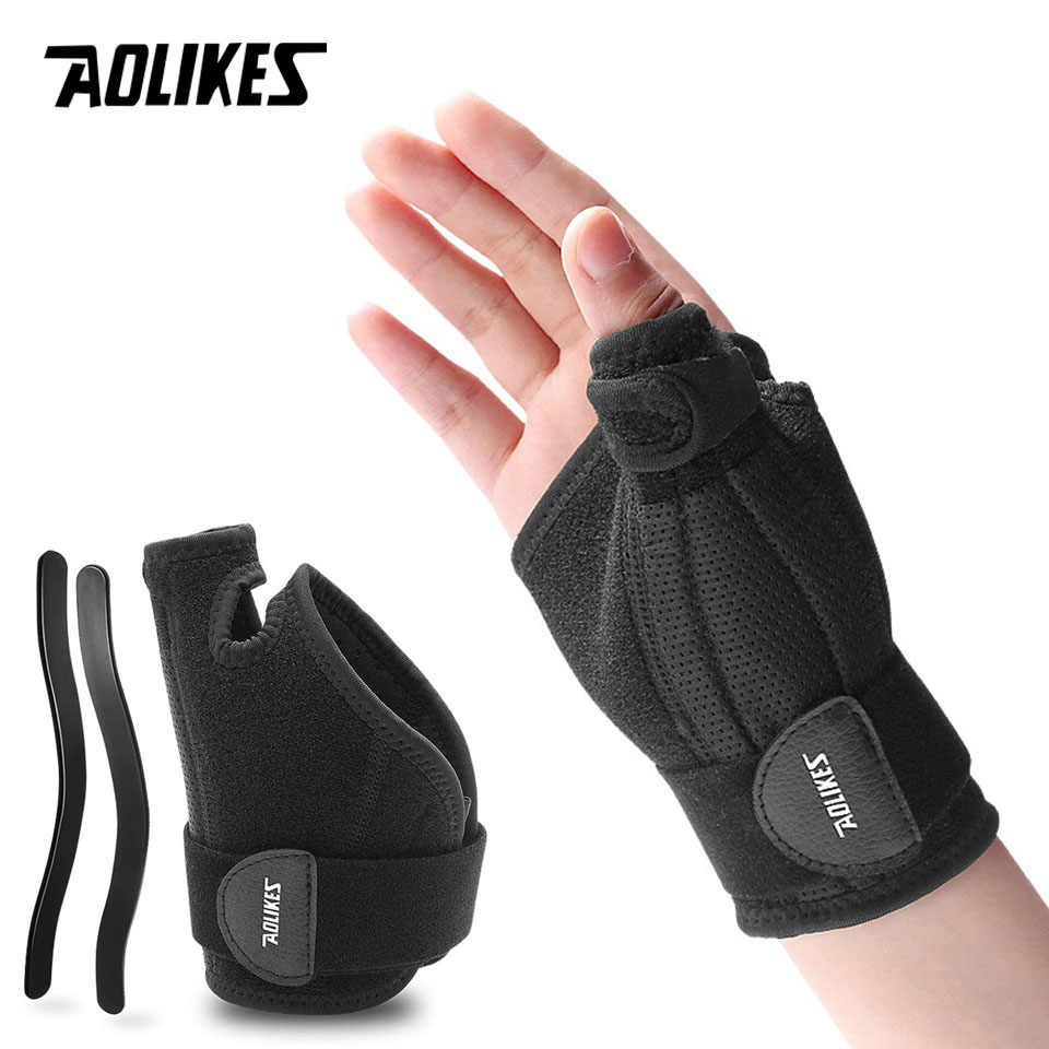 AOLIKES 1 قطعة المعصم هدفين دع - مراجعة Wrist Wraps Weightlifting Support وسعره