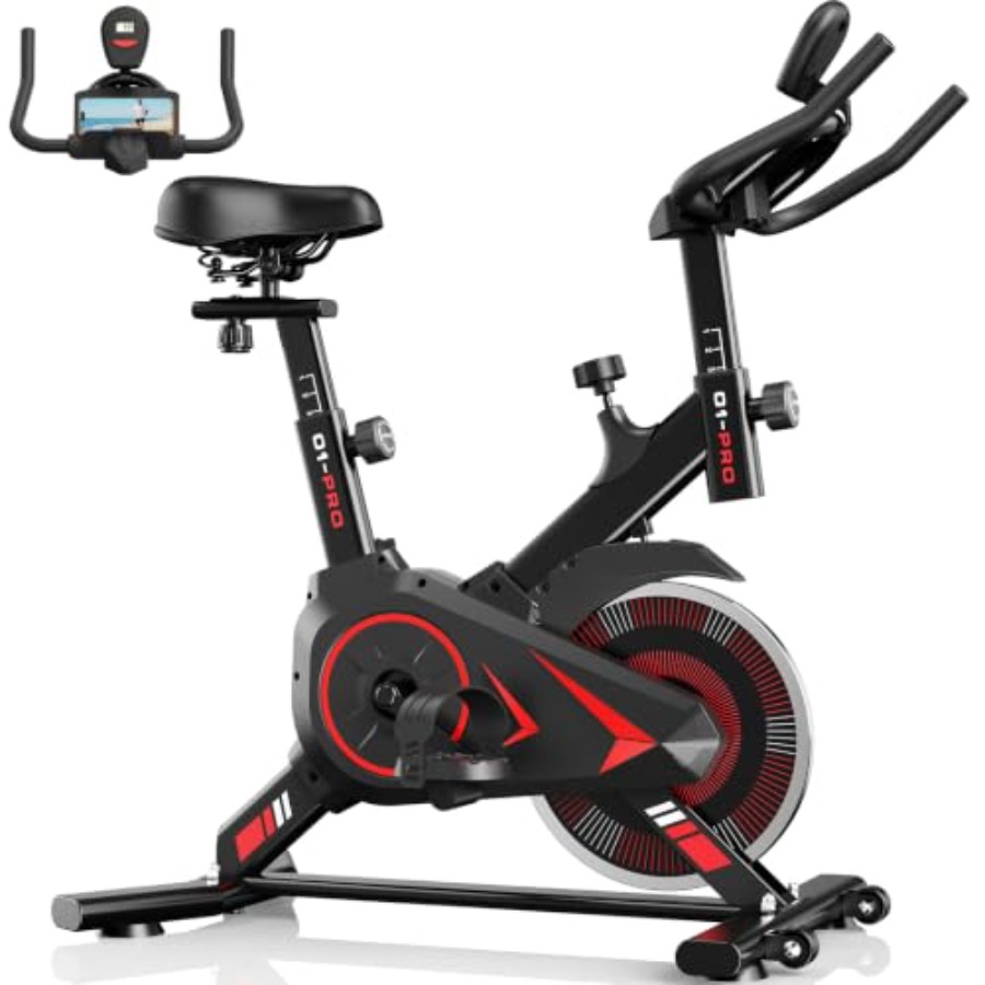 دراجة تمارين منزلية بسعة 350 ر - مراجعة Exercise Bike Magnetic Resistance وسعره