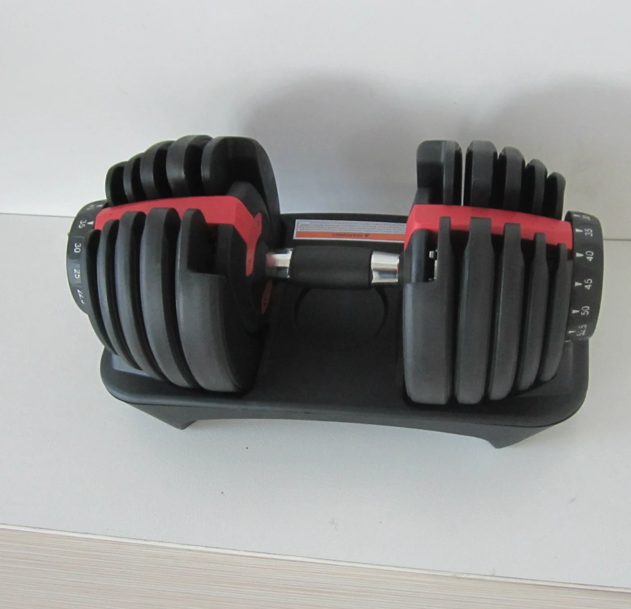 مجموعة وزن قابلة للتعديل لصالة - مراجعة Adjustable Dumbbell Pair 40Kg وسعره