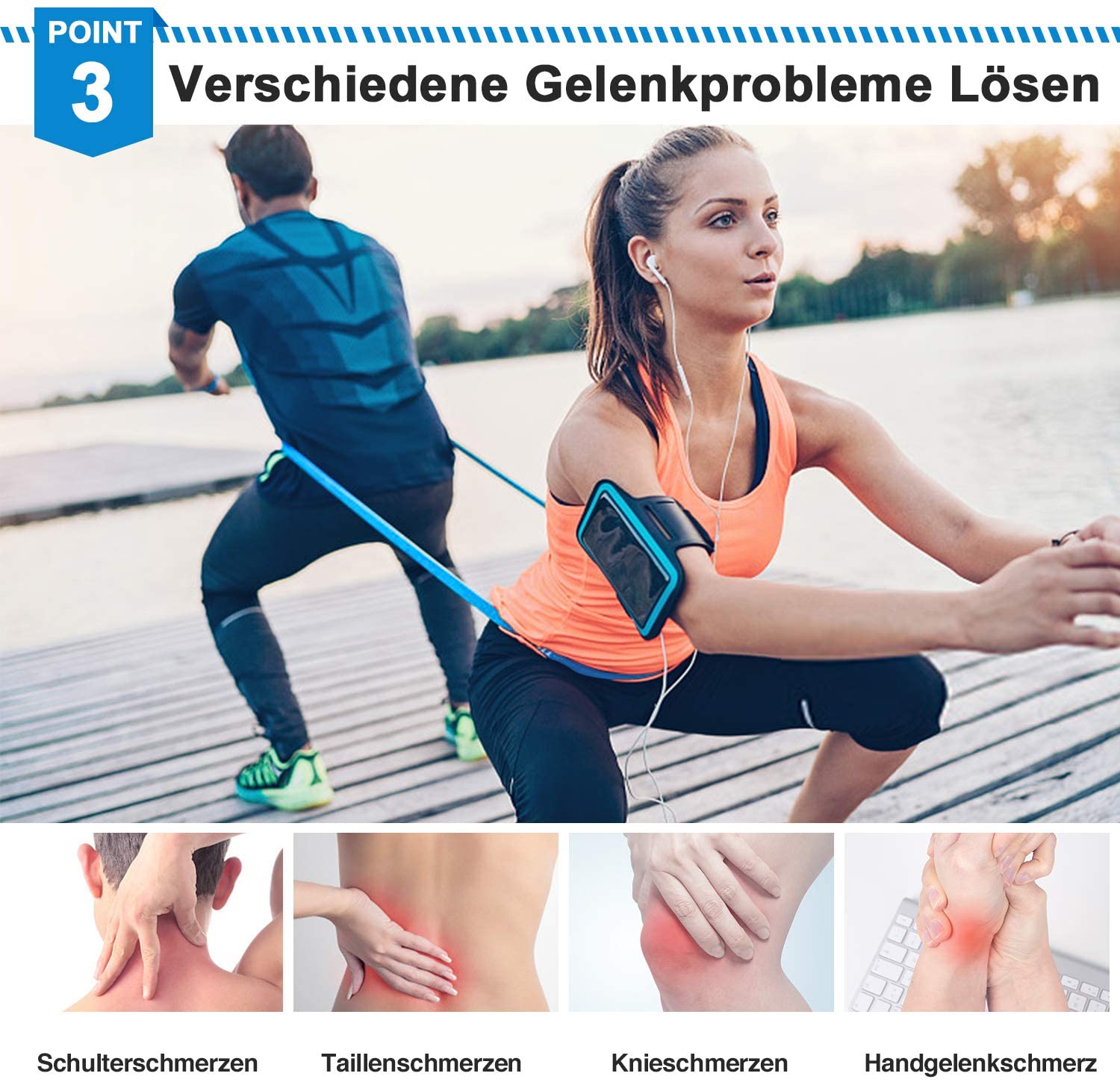 أربطة اللياقة البدنية المرنة 3 - مراجعة Pilates Bar Kit With Resistance Bands وسعره
