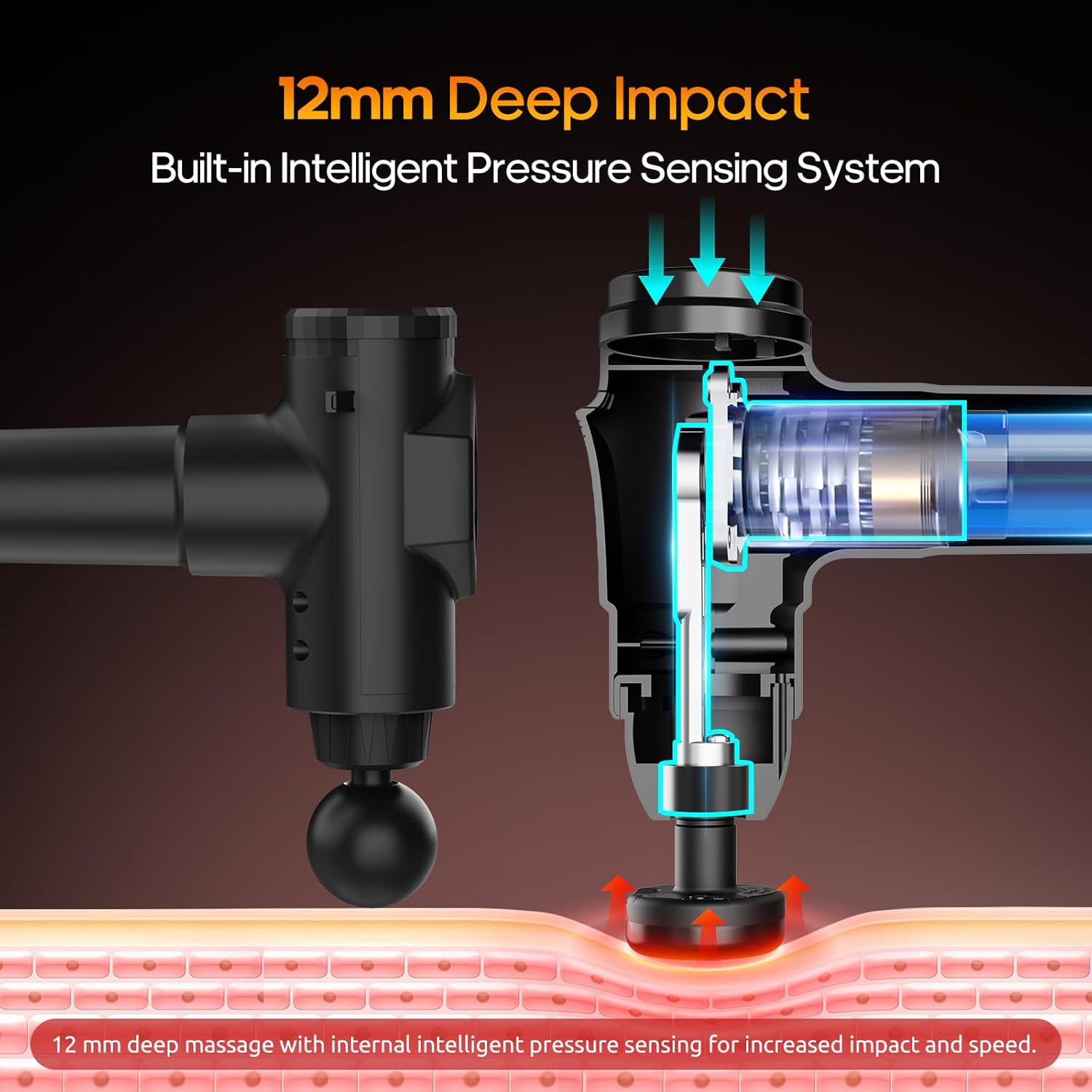 مسدس تدليك الأنسجة العميقة من  - مراجعة Electric Massage Gun Deep Tissue وسعره