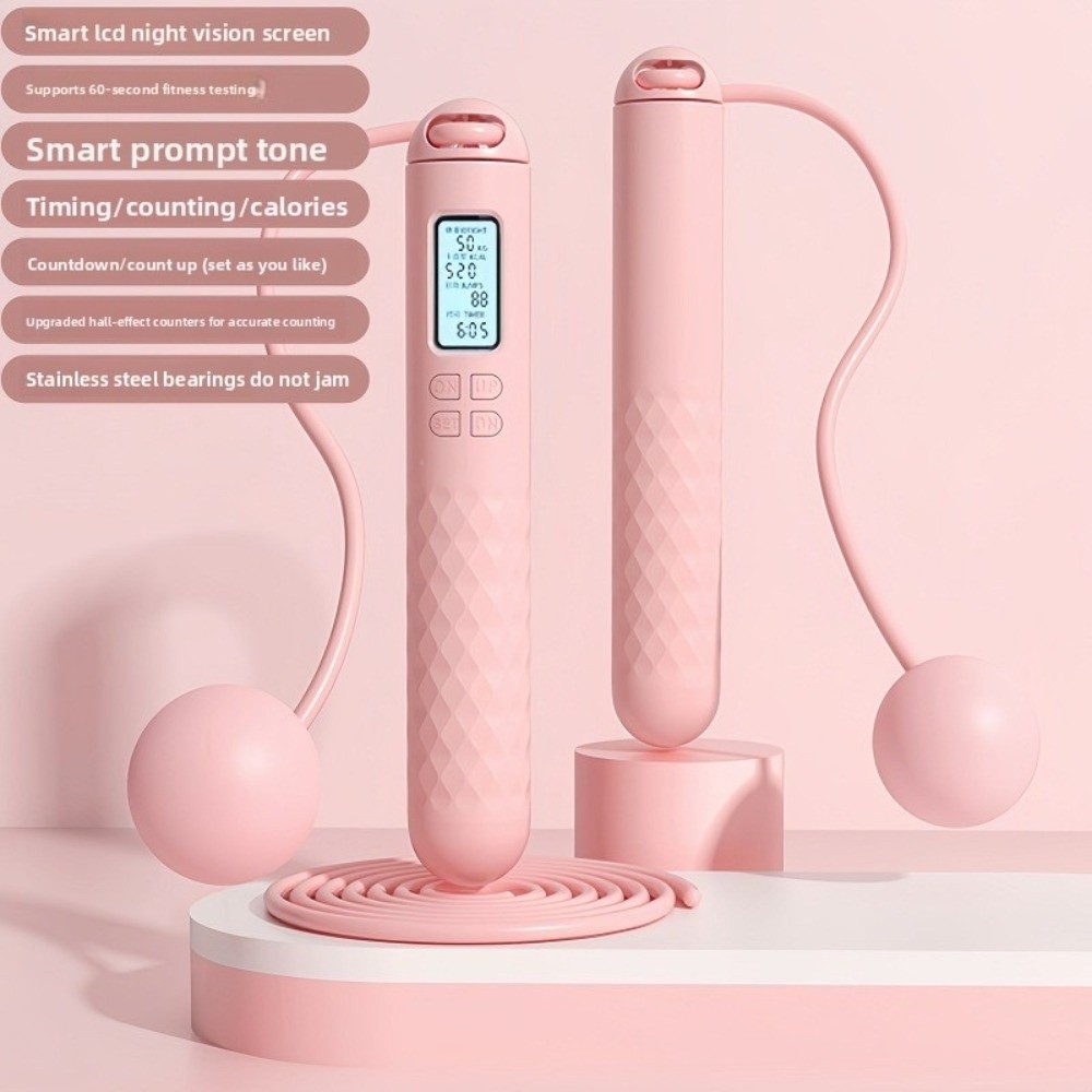 حبل قفز لاسلكي مضاد للانزلاق ل - مراجعة Smart Jump Rope Digital Counter وسعره